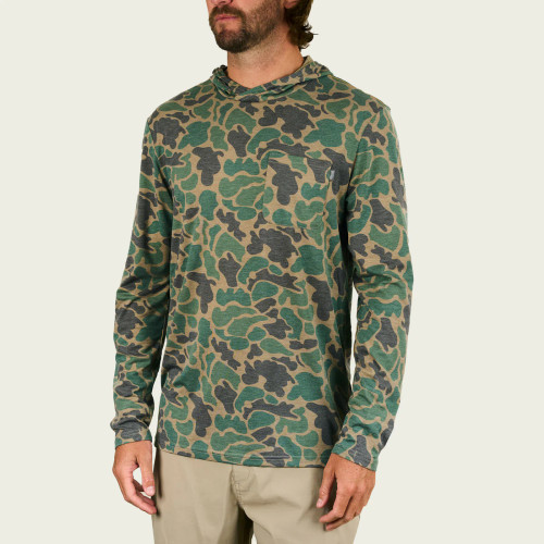 Marsh Wear Men's Buxton Tech Hoodie - Green Mallard Camo Marsh Wear Men's Buxton Tech Hoodie - Green Mallard Camo