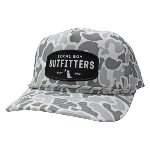 Local Boy Youth Woven Patch High Crown Rope Hat Local Boy Youth Woven Patch High Crown Rope Hat