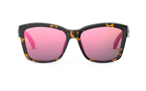 Rheos Lana Floating Polarized Sunglasses — Tortoise / Rose