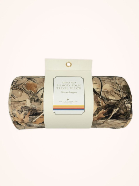 Simply Southern Men's Camo Neck Pillow