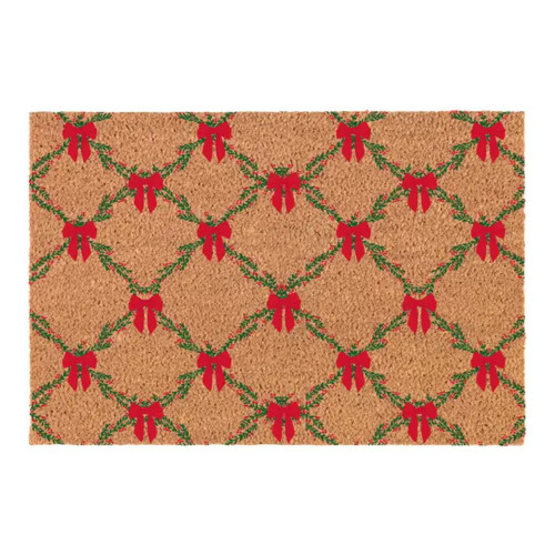 Mary Square Holiday Trellis Door Mat Mary Square Holiday Trellis Door Mat