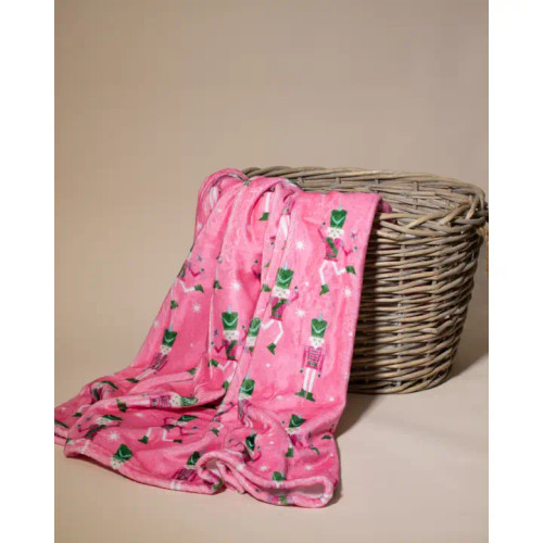 The Royal Standard Nutcracker Cutie Throw The Royal Standard Nutcracker Cutie Throw