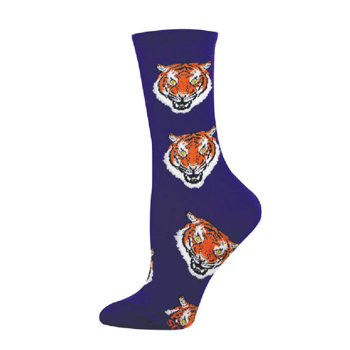 Socksmith Women's Fierce Tiger Crew Socks