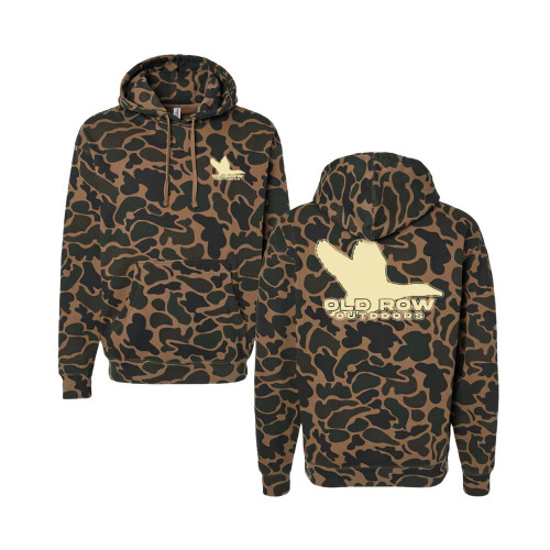 Old Row Men's Outdoors Camo Flying Duck Hoodie