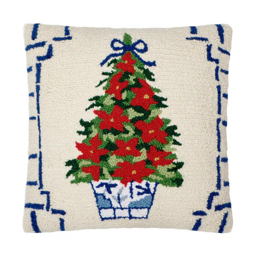 Peking Handicraft Chinoiserie Tree Hook Pillow Peking Handicraft Chinoiserie Tree Hook Pillow