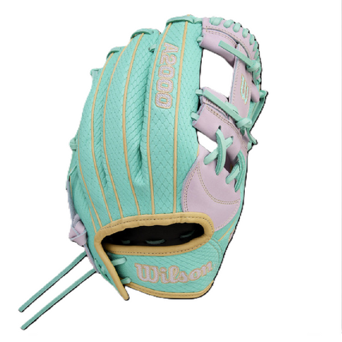 Wilson A2000 2026 “Spring” Fastpitch Softball Glove - Seafoam Fielders Mitt