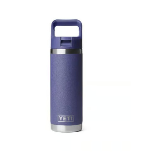 Yeti Rambler 18 Oz Water Bottle with Straw Cap - Cherry Blossom