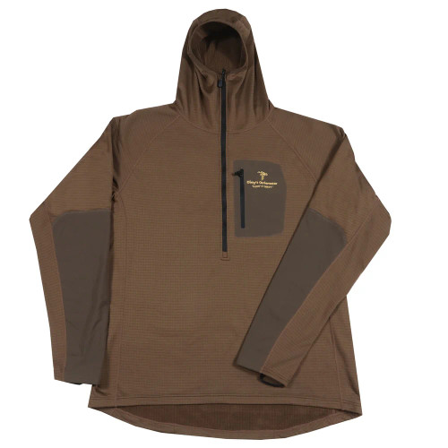 Dirty's Outerwear Gadwall Series Half Zip Pullover - Brown