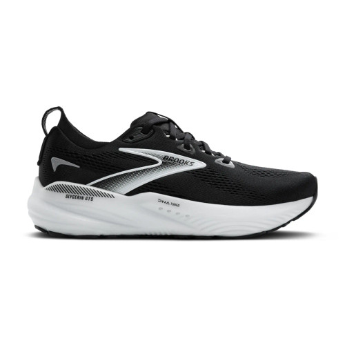 Brooks Men’s Glycerin GTS 22 Running Shoes - Black/White
