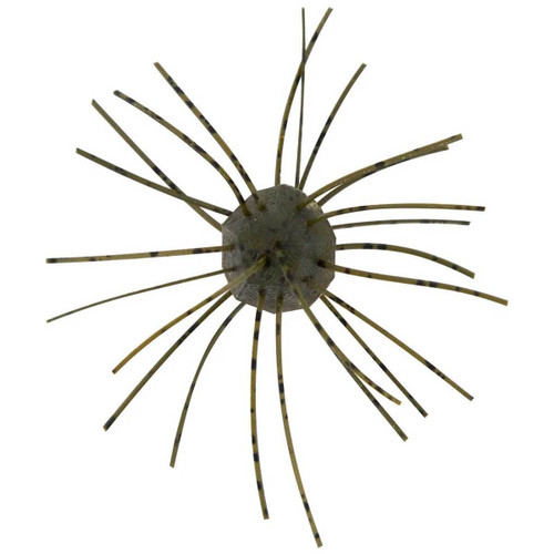 Z‑Man Fuzzy NuggetZ 0.5″ Soft Plastic Bait – 4‑Pack - Green Pumpkin