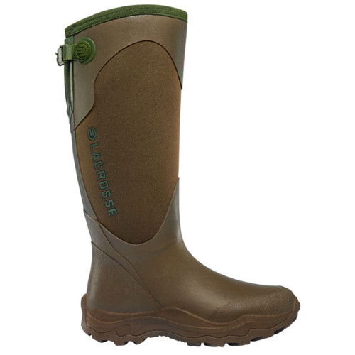 LaCrosse Women’s Alpha Agility 15″ Brown/Green Snake Boots