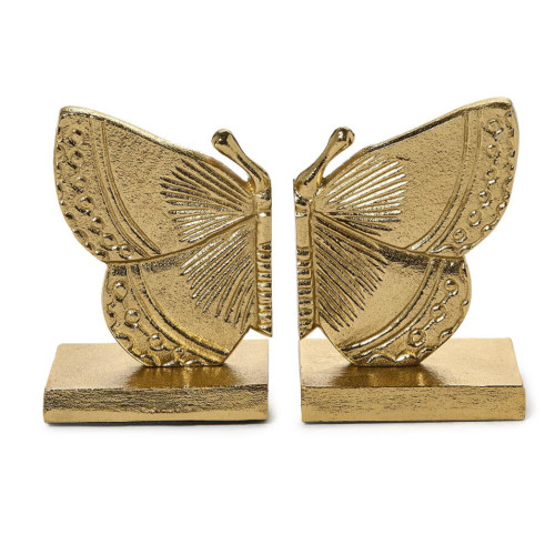 Two's Company Fluttering Butterfly Bookends