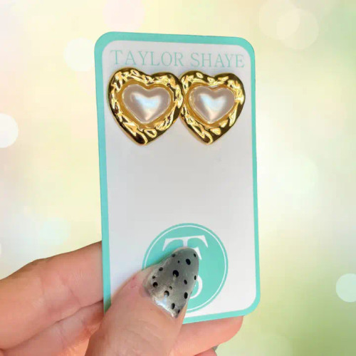 Taylor Shaye Pam Pearl Stud