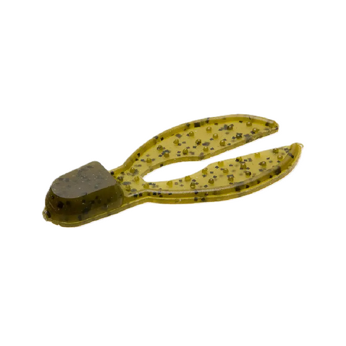 Zoom Super Chunk Jr. 2″ Soft Plastic Trailer – Green Pumpkin