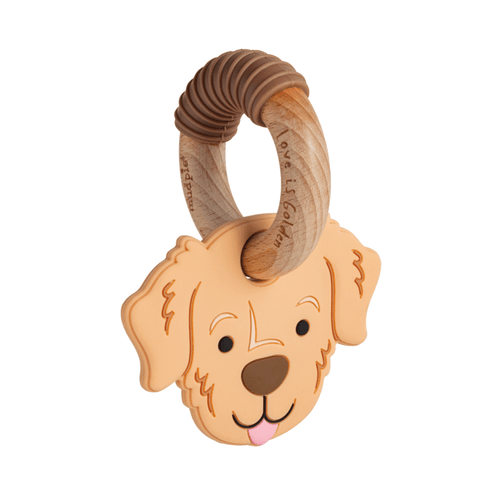 Mud Pie Golden Retriever Teether