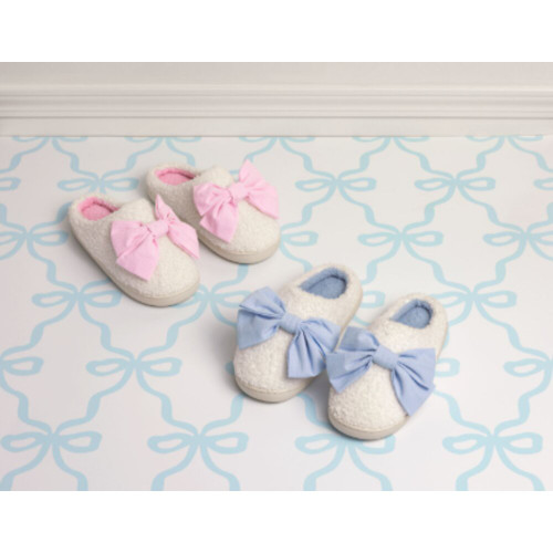 Mud Pie Women's Bow Slippers