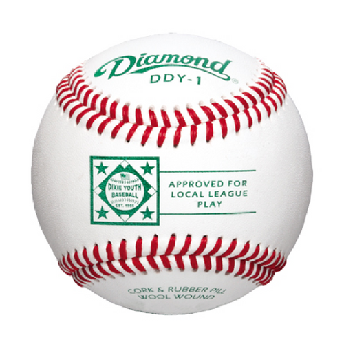 Diamond Dixie Youth Competition Grade Baseballs - Dozen