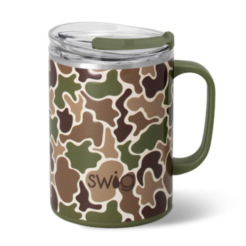 Swig Life Hunting Camo Large Camper Mug 24oz