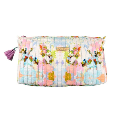 Laura Park Brooks Avenue Signature Large Cosmetic Bag