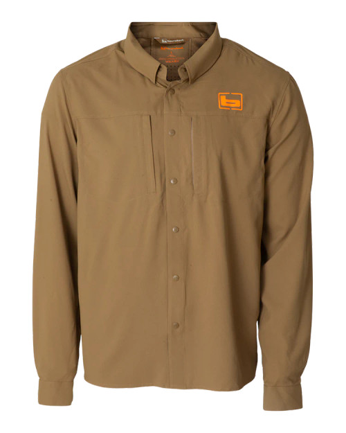Banded Men's Fieldstone Upland Long Sleeve Shirt - Prairie