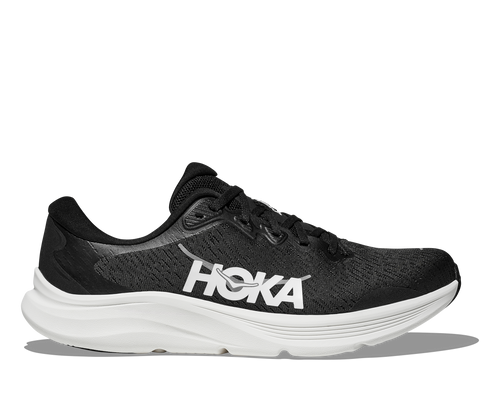 HOKA Solimar 2 Women’s Wide Neutral Everyday Trainer - Black/White