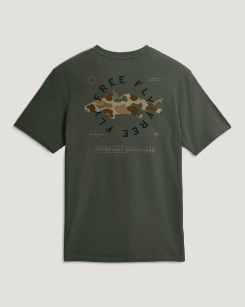 Free Fly Men's Target Species Pocket Tee - Dark Forest
