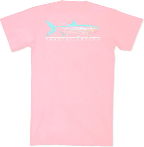 Coastal Cotton Men's Tarpon Tee - Watermelon