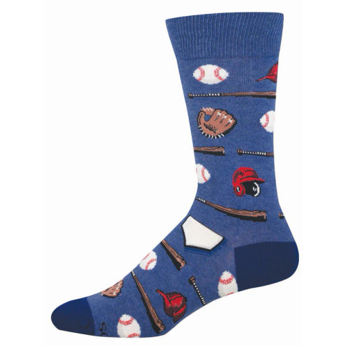 Socksmith Men's Playing Hardball Sock