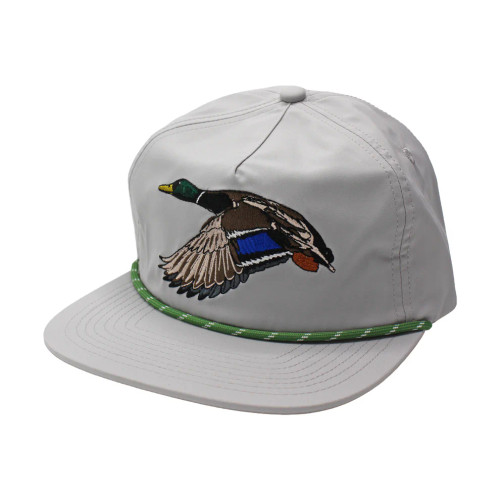 Local Boy Mr. Mallard Low-Profile Rope Hat - Cool Gray
