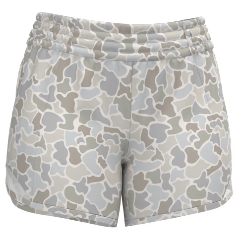 Local Girl Youth Vista Shorts - Forest Camo Saltwater