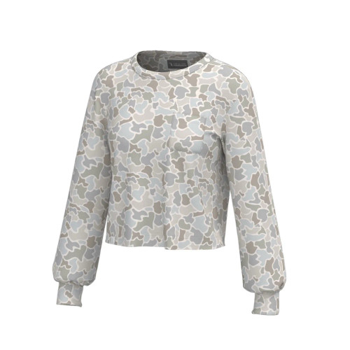 Local Girl Revive 2.0 Crew - Forest Camo Saltwater