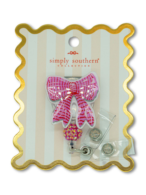Simply Southern Badge Reel - Bow