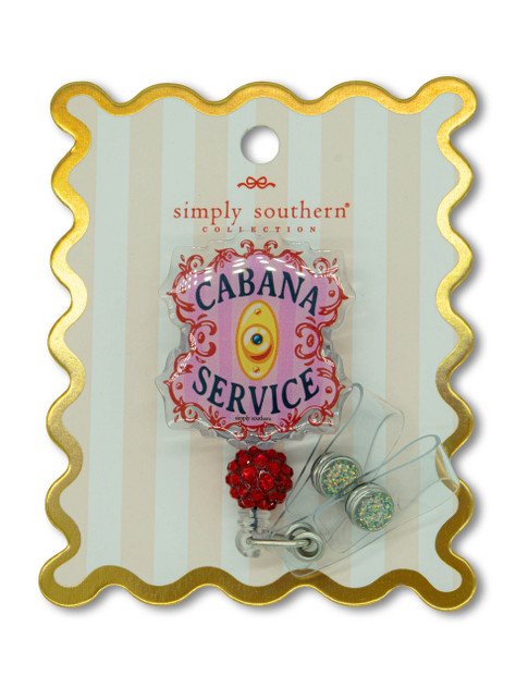 Simply Southern Badge Reel- Cabana
