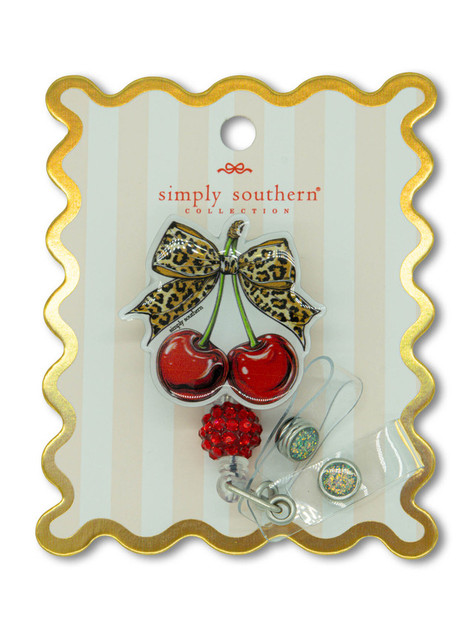 Simply Southern Cherry Badge Reel