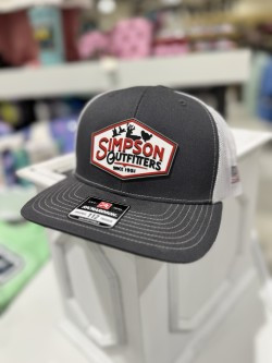 Richardson Simpson Outfitters Charcoal/White Hat
