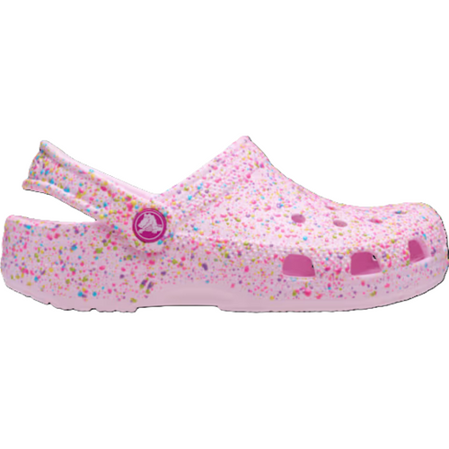Crocs Classic Paint Splatter Clog - Pink Milk