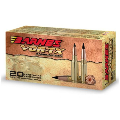Barnes Bullets VOR-TX Rifle 6.5 Grendel 115 gr TTSX BT 20 Rounds Ammunition