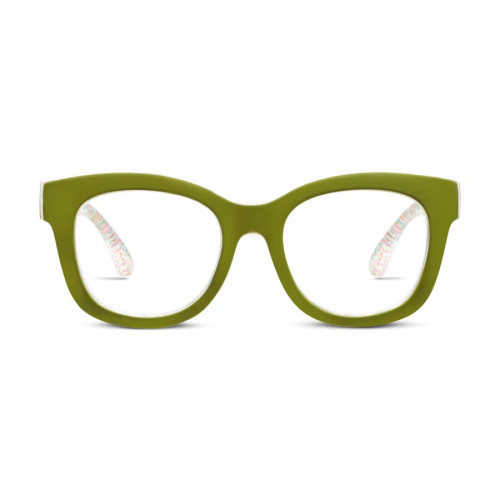 Peepers Center Stage Green Gasparilla Reading Glasses