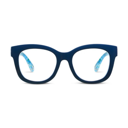 Peepers Center Stage Navy Chalet Charm Reading Glasses