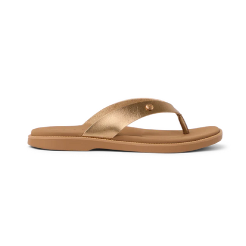 Reef Women’s Sunny Farrah Sunset Flip Flops – Bronze