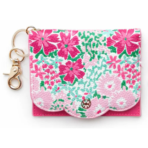 Mary Square Scalloped Petal Perfect Wallet
