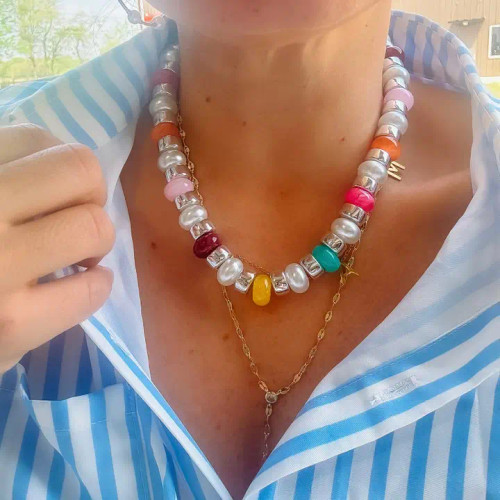 Treasure Jewels Joyful Beaded Necklace