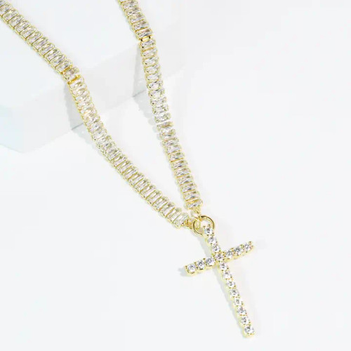 Treasure Jewels The Royale Cross Necklace