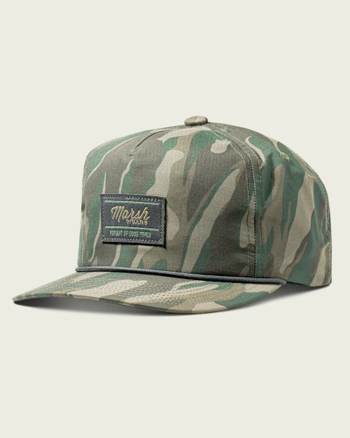 Marsh Wear Men's Top Shelf Hat - Thyme Lowland Camo