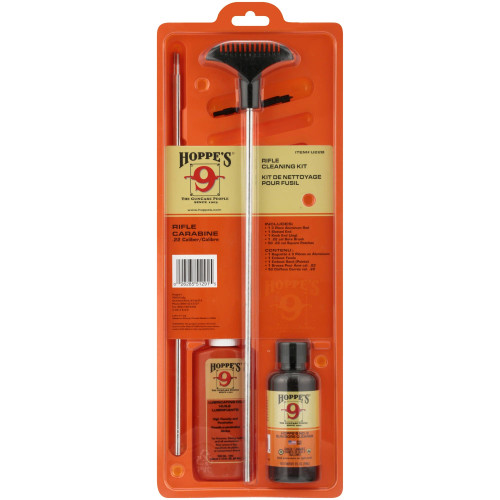 Hoppe's Rifle Cleaning Kit - Aluminum Rod, .22-250 Caliber