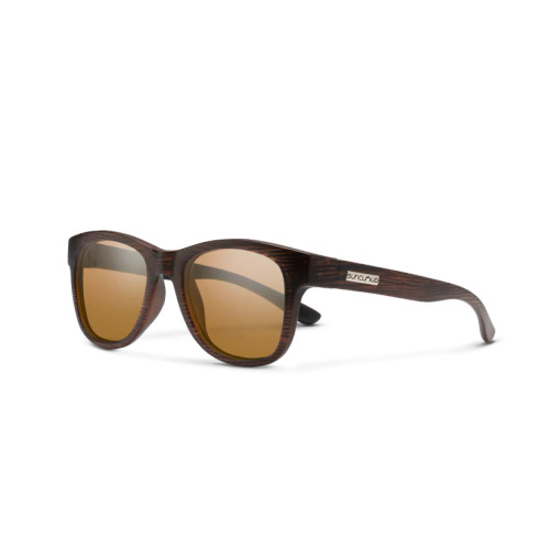 Suncloud Leeway Polarized Sunglasses – Matte Burnished Brown Frame/Polarized Brown