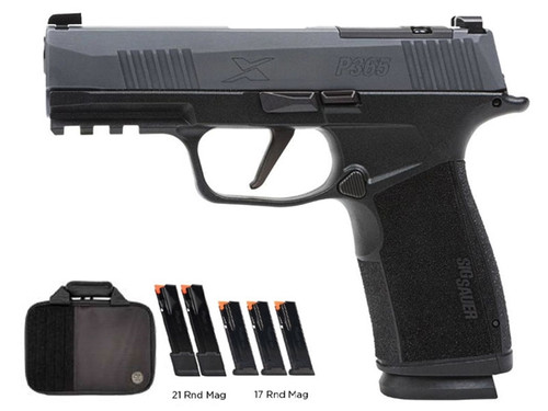 Sig Sauer P365X Macro 9mm 3.7" 17rd Pistol w/ TacPro Package, Gray