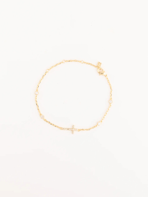 Michelle McDowell Clara Cross Bracelet