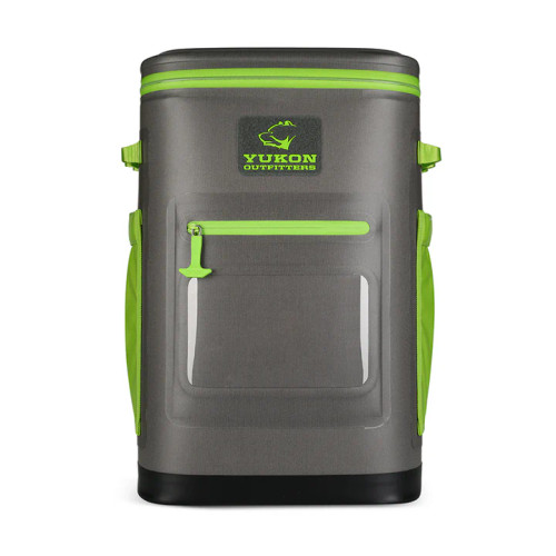 Yukon Outfitters Hatchie Backpack Cooler - Charcoal/Green