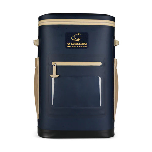 Yukon Outfitters Hatchie Backpack Cooler - Navy/Tan